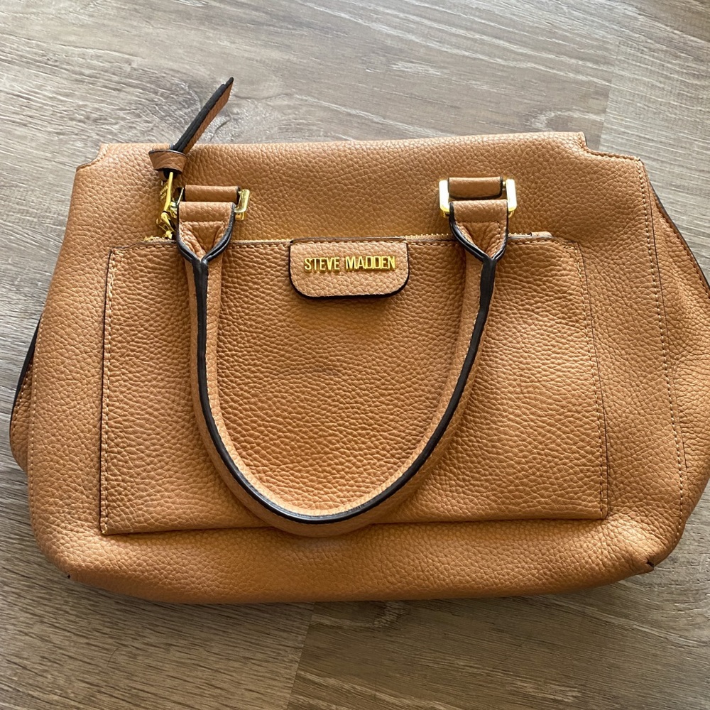 Used REAL Steve Madden Tan purse 👜